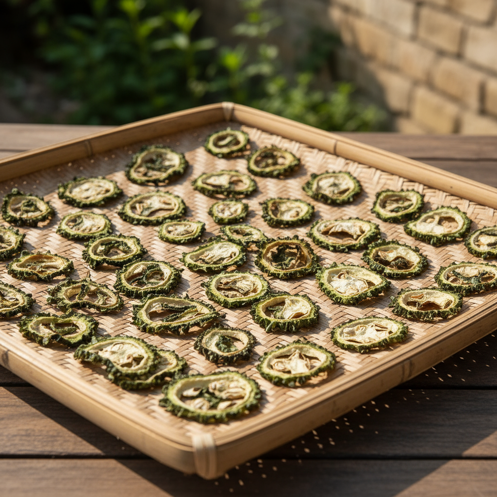 Frugoo Bitter Gourd Powder – 100% Natural Bitter Gourd Powder | Supports Blood Sugar & Liver Health