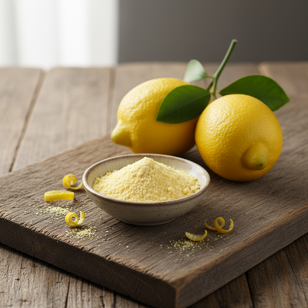 Frugoo Lemon Powder – 100% Natural & Zesty | Rich in Vitamin C, Detox & Immunity Booster