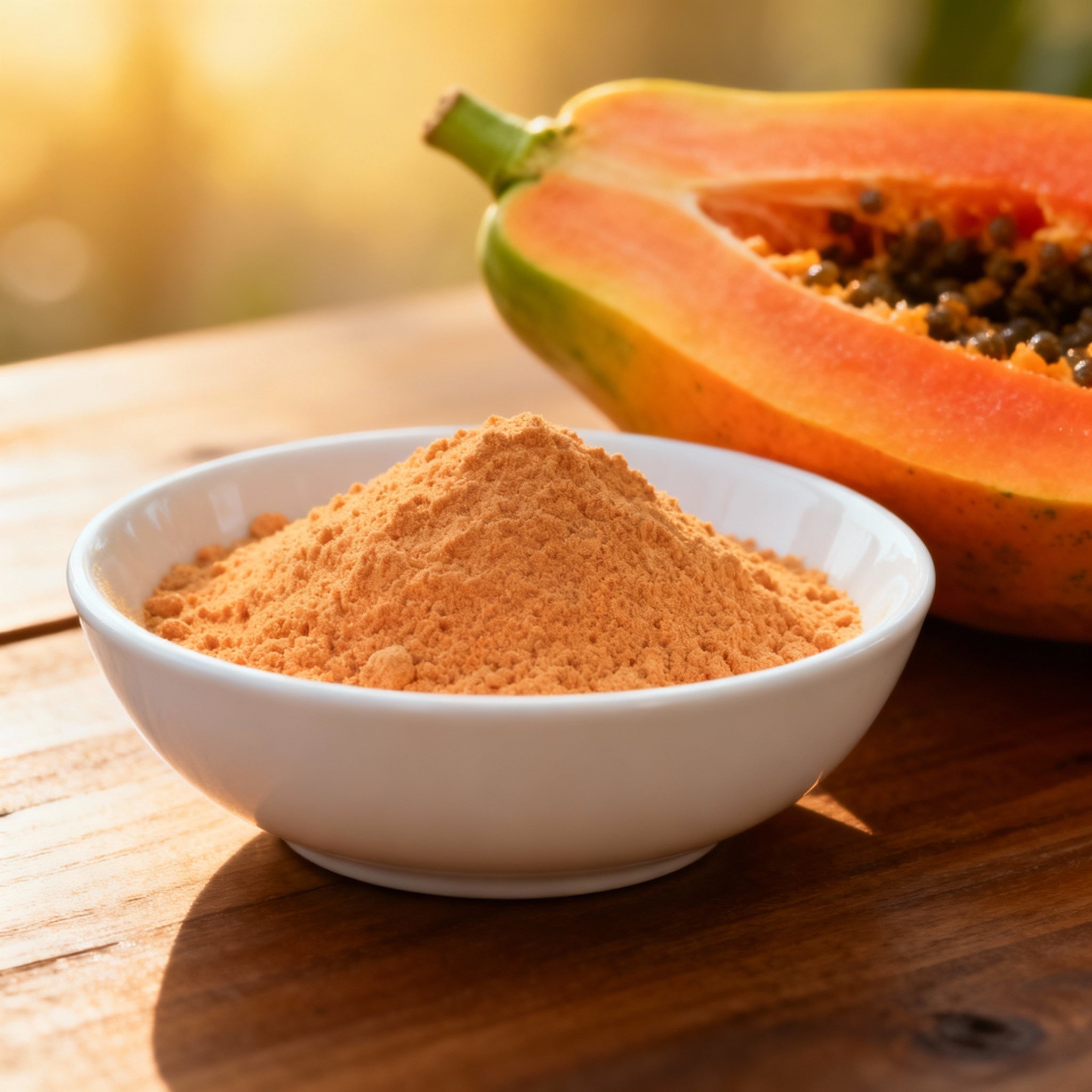 Frugoo Papaya Powder – 100% Natural Fruit Powder | Rich in Enzymes & Antioxidants for Skin & Digestion