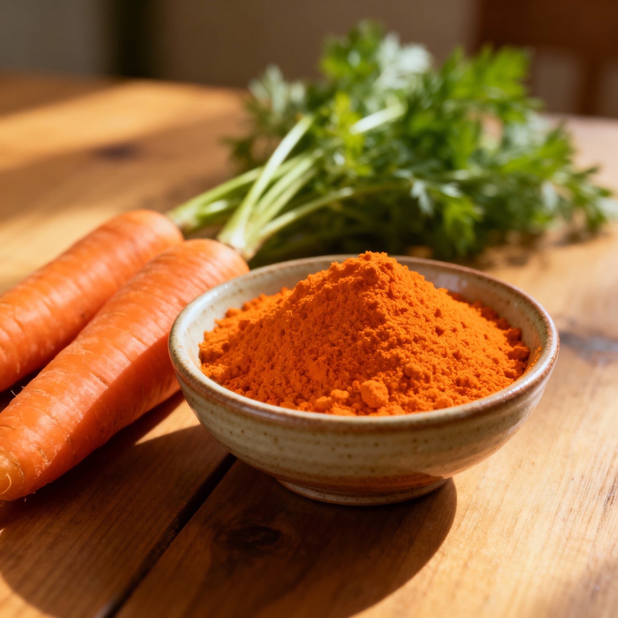 Frugoo Carrot Powder – 100% Natural & Pure | Rich in Vitamin A & Antioxidants for Skin & Vision